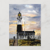 carte postale de montauk point lighthouse new york (Devant)