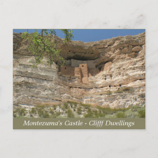 Carte postale de Montezuma's Castle Ruins Arizona