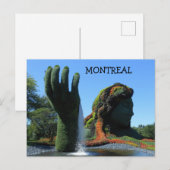 CARTE POSTALE DE MONTRÉAL (Devant / Derrière)