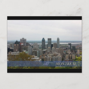 Carte postale de Montréal, Canada