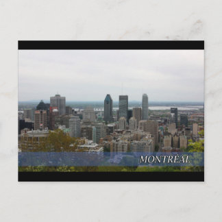 Carte postale de Montréal, Canada