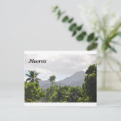 Carte postale de Moorea, Polynésie française (Debout devant)