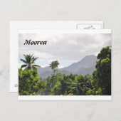 Carte postale de Moorea, Polynésie française (Devant / Derrière)