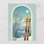 Carte postale de Morzine France ski (Devant)