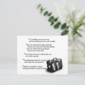 carte postale de motivation (Debout devant)