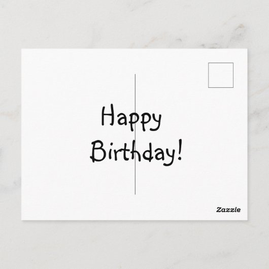 Carte postale de moto (Dos)