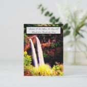 Carte postale de mots et citations hawaïens (Debout devant)