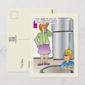 Carte postale de mots grossiers (Devant / Derrière)