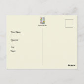 Carte postale de mots grossiers (Dos)