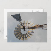 Carte postale de moulin à vent (Devant / Derrière)
