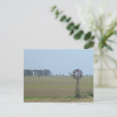 Carte postale de moulin à vent campagnard (Debout devant)