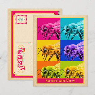 Carte postale de Mountain View Arkansas Honeybee V