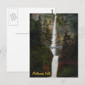 Carte postale de Multnomah Falls (Devant / Derrière)