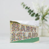 Carte postale de mur d'escalade du Pays de Galles (Debout devant)