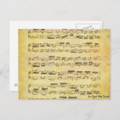 Carte postale de musique 24 (Devant / Derrière)