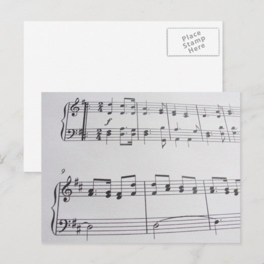 Carte postale de musique 32 (Devant / Derrière)