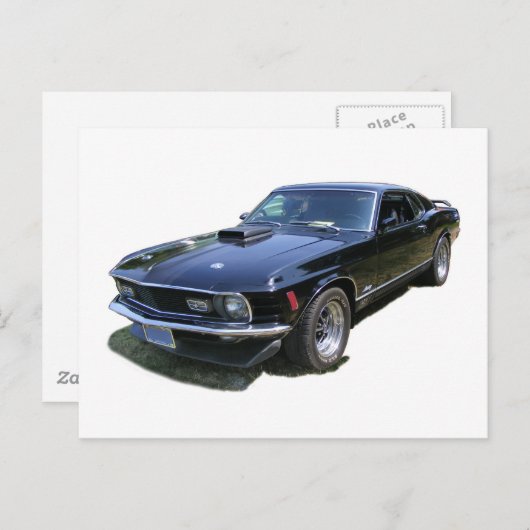 Carte postale de Mustang (Devant / Derrière)