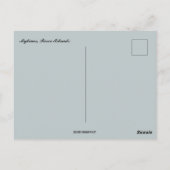 Carte postale de Mykines Îles Féroé (Dos)