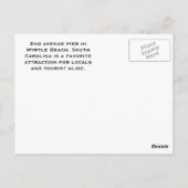 Carte postale de Myrtle Beach en Caroline du Sud (Dos)