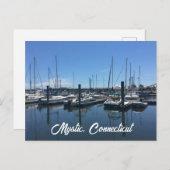 Carte postale de Mystic, Connecticut (Devant / Derrière)