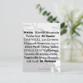 Carte postale de Napa Wine Country (Debout devant)