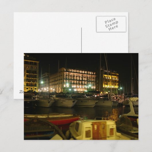 Carte postale de Naples (Devant / Derrière)