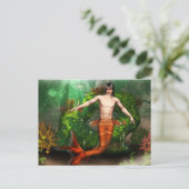 Carte postale de natation Merman (Debout devant)