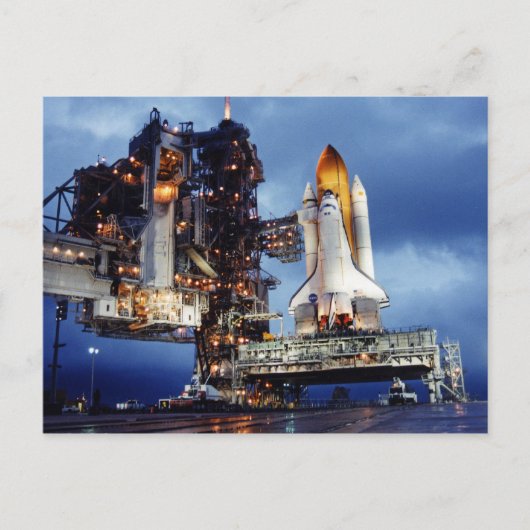 Carte postale de navette spatiale (Devant)