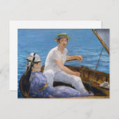 Carte postale de navigation Manet (Devant / Derrière)