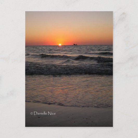Carte postale de navire pirate (Devant)