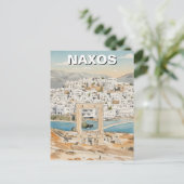 Carte postale de Naxos Grèce (Debout devant)