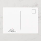 Carte postale de nénuphars (Dos)