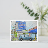 Carte postale de nettoyage de village ! (Debout devant)