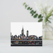 Carte postale de New York (Debout devant)