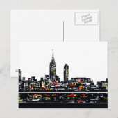 Carte postale de New York (Devant / Derrière)