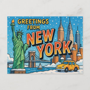Carte postale de NEW YORK