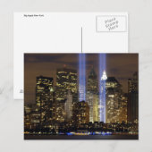 Carte postale de New York (Devant / Derrière)