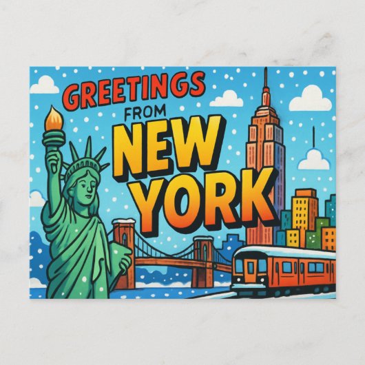 Carte postale de NEW YORK (Devant)