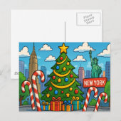 Carte postale de NEW YORK (Devant / Derrière)