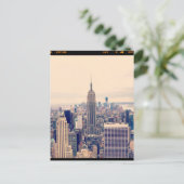 Carte postale de New York d'Empire State Building (Debout devant)