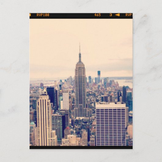 Carte postale de New York d'Empire State Building (Devant)