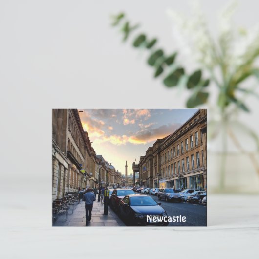 Carte postale de Newcastle (Debout devant)