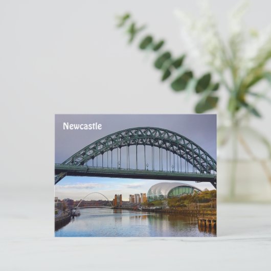 Carte postale de Newcastle (Debout devant)