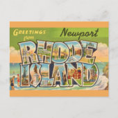 Carte postale de Newport Rhode Island (Devant)