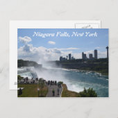 Carte postale de Niagara Falls (Devant / Derrière)