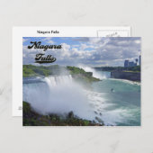 Carte postale de Niagara Falls (Devant / Derrière)