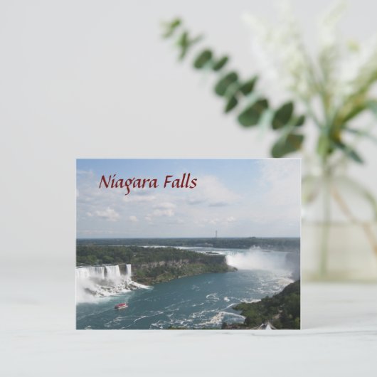 Carte postale de Niagara Falls (Debout devant)