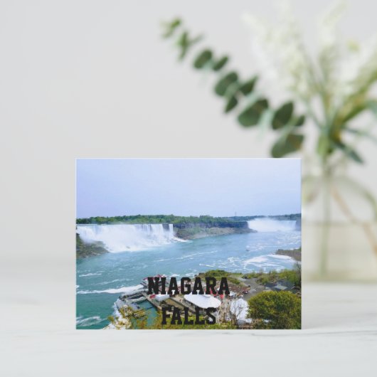 Carte postale de Niagara Falls (Debout devant)