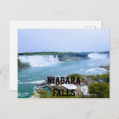 Carte postale de Niagara Falls (Devant / Derrière)