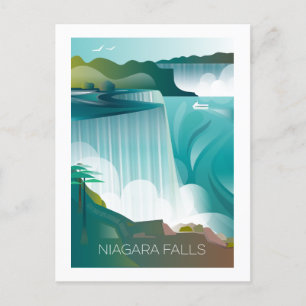 Carte postale de Niagara Falls